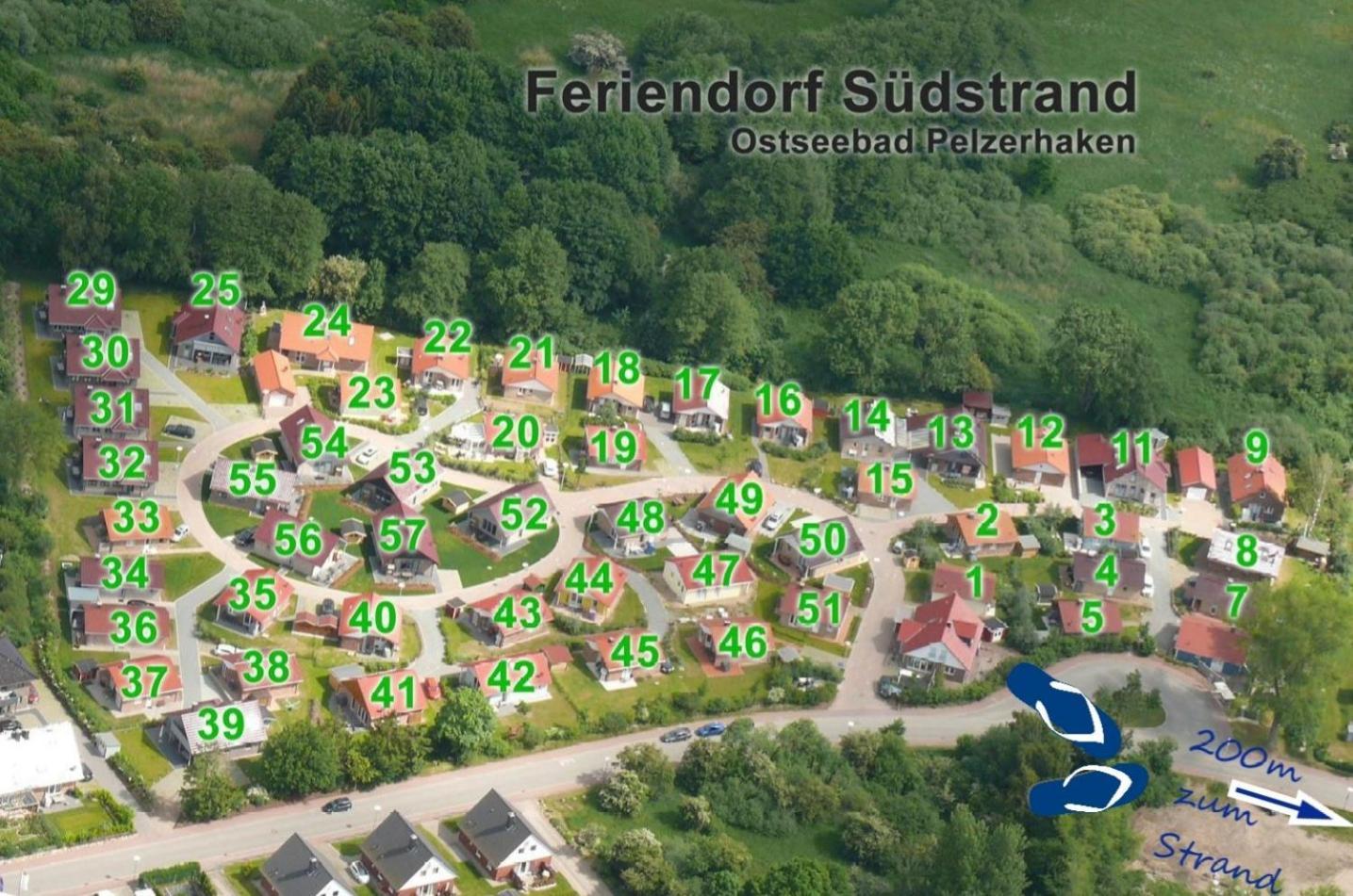 פלצרהאקן Feriendorf Suedstrand Haus 49 מראה חיצוני תמונה